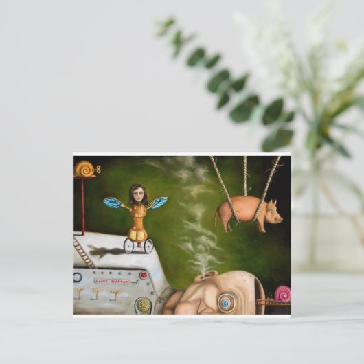 Carte Postale science bizarre (Debout devant)