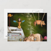 Carte Postale science bizarre (Devant / Derrière)