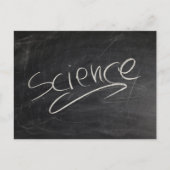 CARTE POSTALE SCIENCE BLACKBOARD CHALK ARRIÈRE - PLANS POSTCARD (Devant)