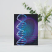 Carte Postale Science d'empreinte ADN (Debout devant)