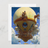 Carte Postale Science-fiction Afrofuturiste (Devant / Derrière)