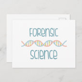 Carte Postale Science judiciaire (Devant / Derrière)