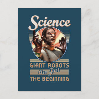 Carte Postale Science : Les robots géants ne sont qu'un début