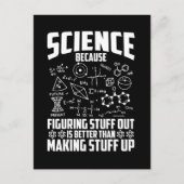 Carte Postale Science Nerd Mathematician Chemist Physicist (Devant)