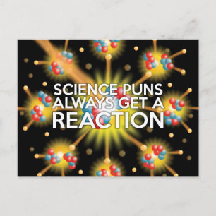 CARTE POSTALE SCIENCE PUNS