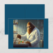 Carte Postale Scientifique de Bigfoot (Devant / Derrière)
