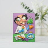 Carte Postale Scientifique Mad (Debout devant)