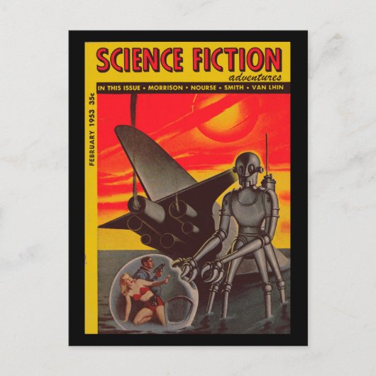 Carte Postale SciFictPulp.09_Pulp Art (Devant)