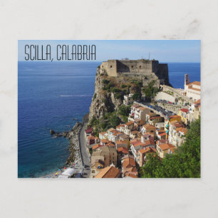 Carte postale Scilla, Calabre