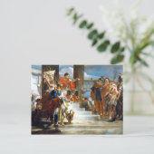 Carte Postale Scipio Africanus libérer Massiva, huile sur toile, (Debout devant)