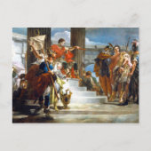 Carte Postale Scipio Africanus libérer Massiva, huile sur toile, (Devant)