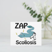 Carte Postale Scoliose ZAP (Debout devant)