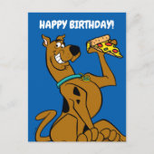 Carte Postale Scooby Doo Avec Pizza Slice (Devant)
