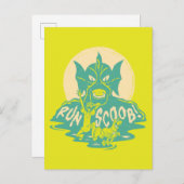 Carte Postale Scooby-Doo | Courez Scoob ! (Devant / Derrière)