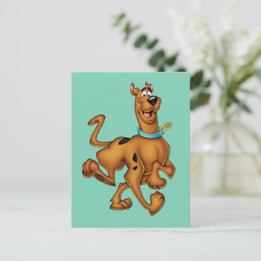 Carte Postale Scooby-Doo Joyeuse Marche (Debout devant)