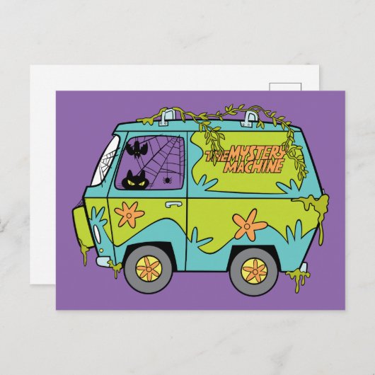 Carte Postale Scooby-Doo | La Machine Mystère (Devant / Derrière)
