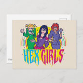 Carte Postale Scooby-Doo | Les Hex Girls (Devant / Derrière)