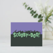 Carte Postale Scooby-Doo ! Logo Silhouette de Monstre (Debout devant)