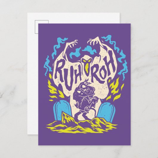 Carte Postale Scooby-Doo | Ruh Roh Scooby & Shaggy (Devant / Derrière)