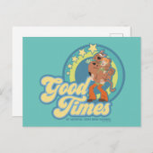 Carte Postale Scooby-Doo & Shaggy bons moments à Crystal Cove HS (Devant / Derrière)