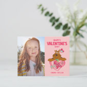 Carte Postale Scooby Doo t'aime pour la Saint-Valentin (Debout devant)