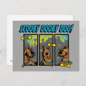 Carte Postale Scooby-Doo Where Are You Comic Panels (Devant / Derrière)