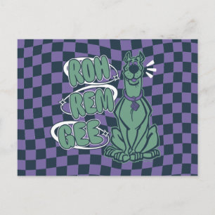 Carte Postale Scooby rétro "OMG"