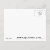 Carte postale Scooter (Dos)