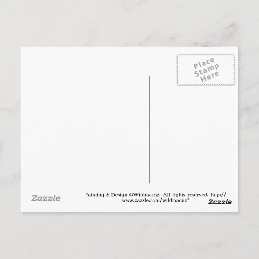 Carte postale Scooter (Dos)