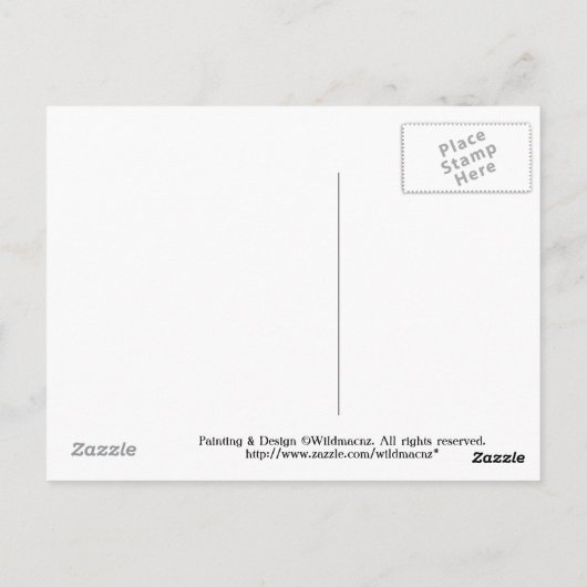 Carte postale Scooter (Dos)