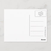 Carte Postale Scooter en noir et blanc (Dos)