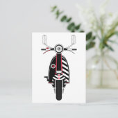 Carte Postale Scooter Retro Mod (Debout devant)