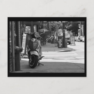 Carte Postale Scooter South Street BW
