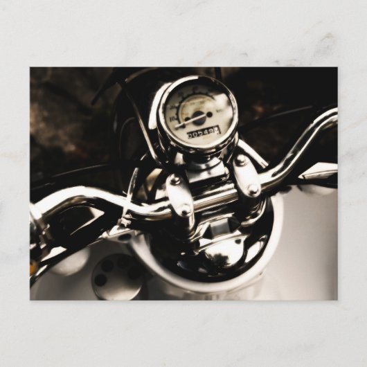 Carte Postale Scooter vintage (Devant)