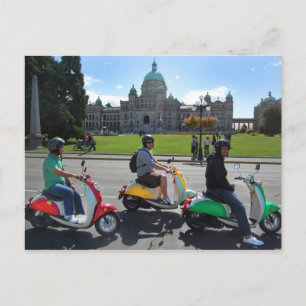 Carte Postale Scooters en Victoria