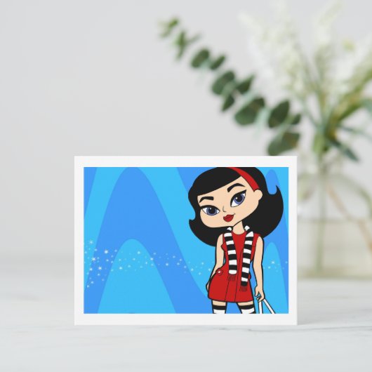 Carte postale Scorpio (Debout devant)