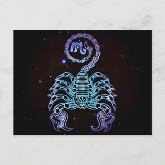Carte Postale Scorpio (Devant)