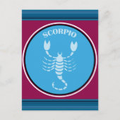 Carte postale Scorpio (Devant)
