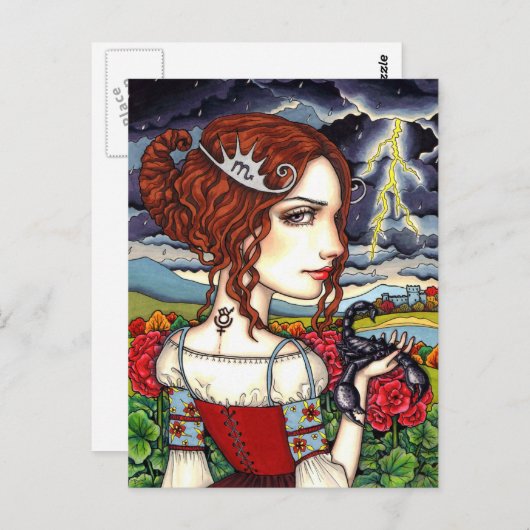 Carte Postale Scorpio (Devant / Derrière)