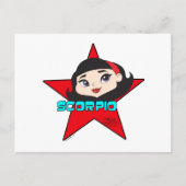 Carte postale Scorpio (Devant)