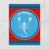 Carte postale Scorpio (Devant)