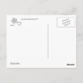 Carte postale Scorpio (Dos)