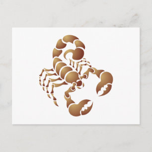 Carte Postale Scorpion