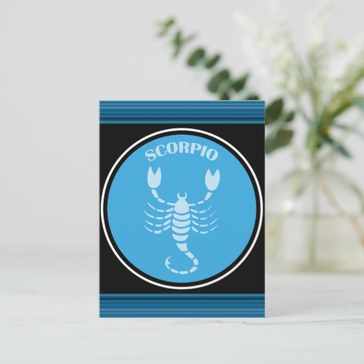 Carte postale Scorpion (Debout devant)