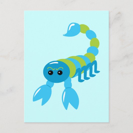 Carte Postale Scorpion (Devant)