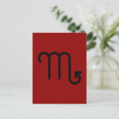 Carte postale Scorpion (Debout devant)
