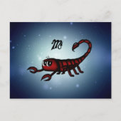 Carte Postale Scorpion mignon (Devant)