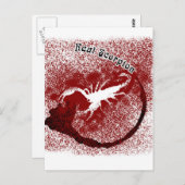 Carte Postale Scorpion réel (Devant / Derrière)