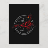 Carte Postale Scorpion rouge (Devant)