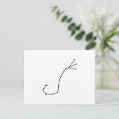 Carte postale Scorpius Zodiac (Debout devant)
